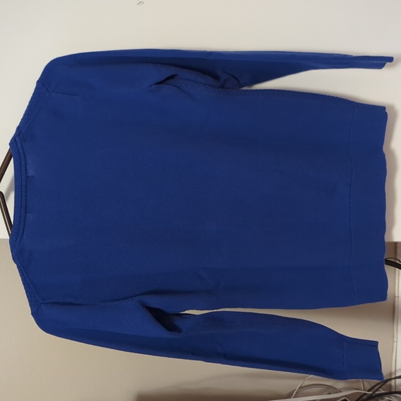 Banana Republic Blue Scoop Neck Sweater - Picture 4 of 4